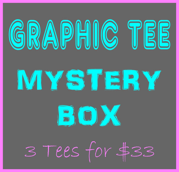 GRAPHIC TEE MYSTERY BOX BlueSkyeBoutique