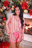 Gingerbread Lane Ruffle Pajama Set Clothing BlueSkyeBoutique   BlueSkyeBoutique