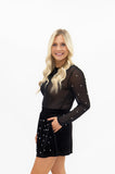Velvet Pearl Skort-Black Shirts & Tops BlueSkyeBoutique   BlueSkyeBoutique