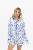 Blue Pines PJ Set Clothing BlueSkyeBoutique   BlueSkyeBoutique