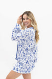 Blue Pines PJ Set Clothing BlueSkyeBoutique   BlueSkyeBoutique