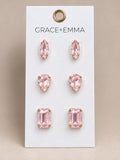 Gemstone Earring Sets Earrings BlueSkyeBoutique   BlueSkyeBoutique