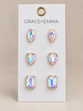 Gemstone Earring Sets Earrings BlueSkyeBoutique   BlueSkyeBoutique