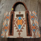 Wrangler Southwestern Small Canvas Crossbody- Other Colors  BlueSkyeBoutique 79.99 Cream-Orange BlueSkyeBoutique