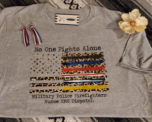 No One Fights Alone BlueSkyeBoutique