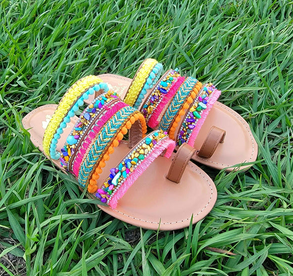 The Lively Sandal BlueSkyeBoutique