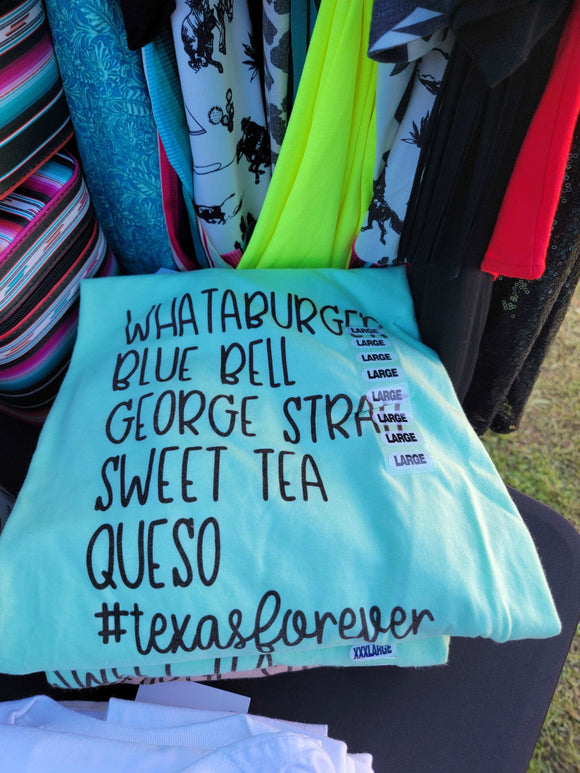 Texas Forever Tee BlueSkyeBoutique