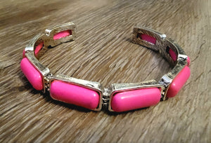 Pink Cuff Bracelet  BlueSkyeBoutique 12.00  BlueSkyeBoutique