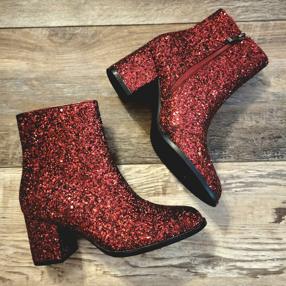 Razzle Dazzle Booties by Corky Shoes BlueSkyeBoutique 78.50  Corky