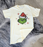 Glitter G Christmas Tee tee shirt BlueSkyeBoutique   BlueSkyeBoutique