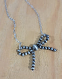 Bow Necklace-Small Necklaces BlueSkyeBoutique   BlueSkyeBoutique