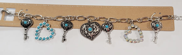 Charmed For Love Bracelet bracelet BlueSkyeBoutique   BlueSkyeBoutique