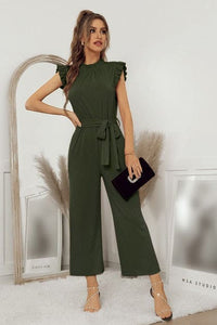 Holly Hills Jumpsuit-Olive Dresses BlueSkyeBoutique 45.95  BlueSkyeBoutique