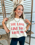 Look Like Love Tee Graphic Tee BlueSkyeBoutique   BlueSkyeBoutique