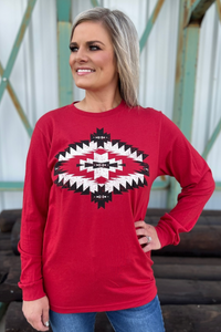 The Ranchin Rudolph Tee Shirts & Tops BlueSkyeBoutique   BlueSkyeBoutique