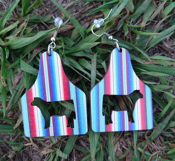 Cow Eartag Earrings BlueSkyeBoutique