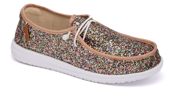 Confetti Glitter Kayak by Corky Shoes BlueSkyeBoutique   Corky