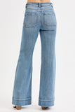 Risen- Jackie Wide Leg Flare Jeans Bottoms BlueSkyeBoutique   BlueSkyeBoutique