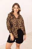 The Kathryn Button-Up-Leopard