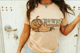 Turquoise Howdy Pumpkin Tee Graphic Tee BlueSkyeBoutique   BlueSkyeBoutique