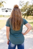 Solid Choice- Teal Top BlueSkyeBoutique