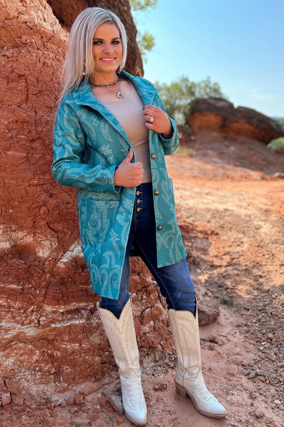 Cowgirl Thing Jacket Coats & Jackets BlueSkyeBoutique   BlueSkyeBoutique