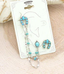 Western Earring & Cuff Earrings BlueSkyeBoutique 12.50  BlueSkyeBoutique