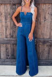 Lenna Denim Jumpsuit Dresses BlueSkyeBoutique 58.50  BlueSkyeBoutique