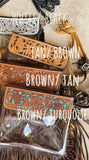 Hand Tooled Clear Crossbody Purses BlueSkyeBoutique   BlueSkyeBoutique