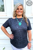 Lights Went Out In Georgia Top Blouse BlueSkyeBoutique 38.50  BlueSkyeBoutique