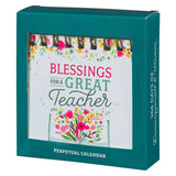 Blessings for Great Teacher Calendar Gift BlueSkyeBoutique   BlueSkyeBoutique