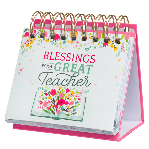 Blessings for Great Teacher Calendar Gift BlueSkyeBoutique   BlueSkyeBoutique