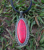 Red Stone Necklace BlueSkyeBoutique