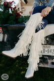 FROSTED FRINGE BOOTS Shoes BlueSkyeBoutique   BlueSkyeBoutique