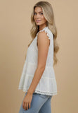 Vintage Lace Peplum Top Blouse BlueSkyeBoutique   BlueSkyeBoutique
