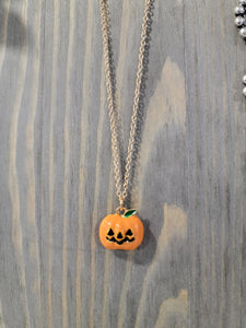 Jack-O Cutie Necklace Necklaces BlueSkyeBoutique   BlueSkyeBoutique