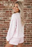 Gingham Pullover Set