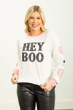 "Hey Boo" Long-Sleeve Top Shirts & Tops BlueSkyeBoutique   BlueSkyeBoutique