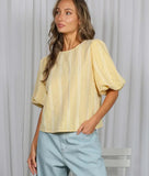 Butter Bow Top Shirts & Tops BlueSkyeBoutique   BlueSkyeBoutique