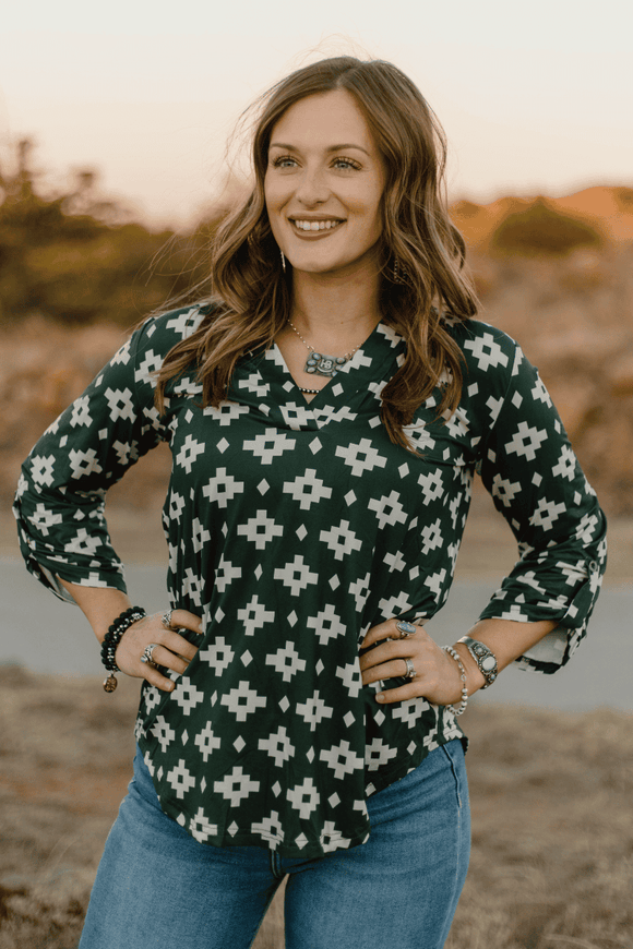 Howdy Santa Tee Graphic Tee BlueSkyeBoutique   BlueSkyeBoutique