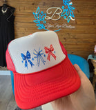 USA Trucker Hats Apparel & Accessories BlueSkyeBoutique   BlueSkyeBoutique