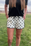 Polka Dot Posie Shorts - Cream Bottoms BlueSkyeBoutique   BlueSkyeBoutique