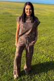 Dusty Camo Kreek Pants Bottoms BlueSkyeBoutique   BlueSkyeBoutique