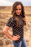Dot Darling Top Shirts & Tops BlueSkyeBoutique   BlueSkyeBoutique