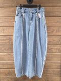 Pearlin Dreams Barrel Jeans Bottoms BlueSkyeBoutique   BlueSkyeBoutique