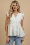 Vintage Lace Peplum Top Blouse BlueSkyeBoutique   BlueSkyeBoutique