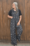 Bandana Babe Black Jumpsuit Bottoms BlueSkyeBoutique   BlueSkyeBoutique