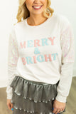 Merry & Bright Top Shirts & Tops BlueSkyeBoutique   BlueSkyeBoutique