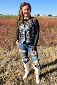 ON THE RANGE VEST Apparel & Accessories BlueSkyeBoutique   BlueSkyeBoutique