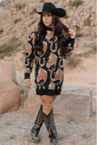 The Ruidoso Sweater Dress Dress BlueSkyeBoutique   BlueSkyeBoutique